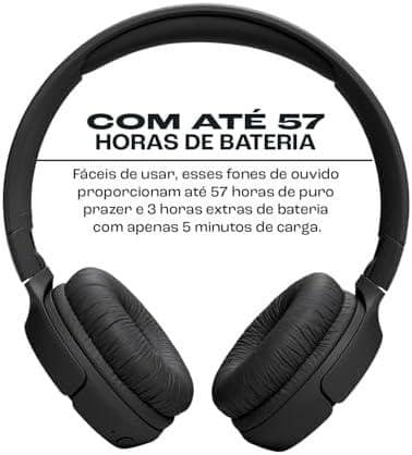 JBL, Fone de Ouvido On ear, Tune 520BT - Preto JBL, Fone de Ouvido On ear, Tune 520BT - Preto